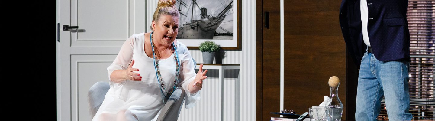 Aldona Jankowska i Tomasz Sapryk w komedii Zacznijmy jeszcze raz